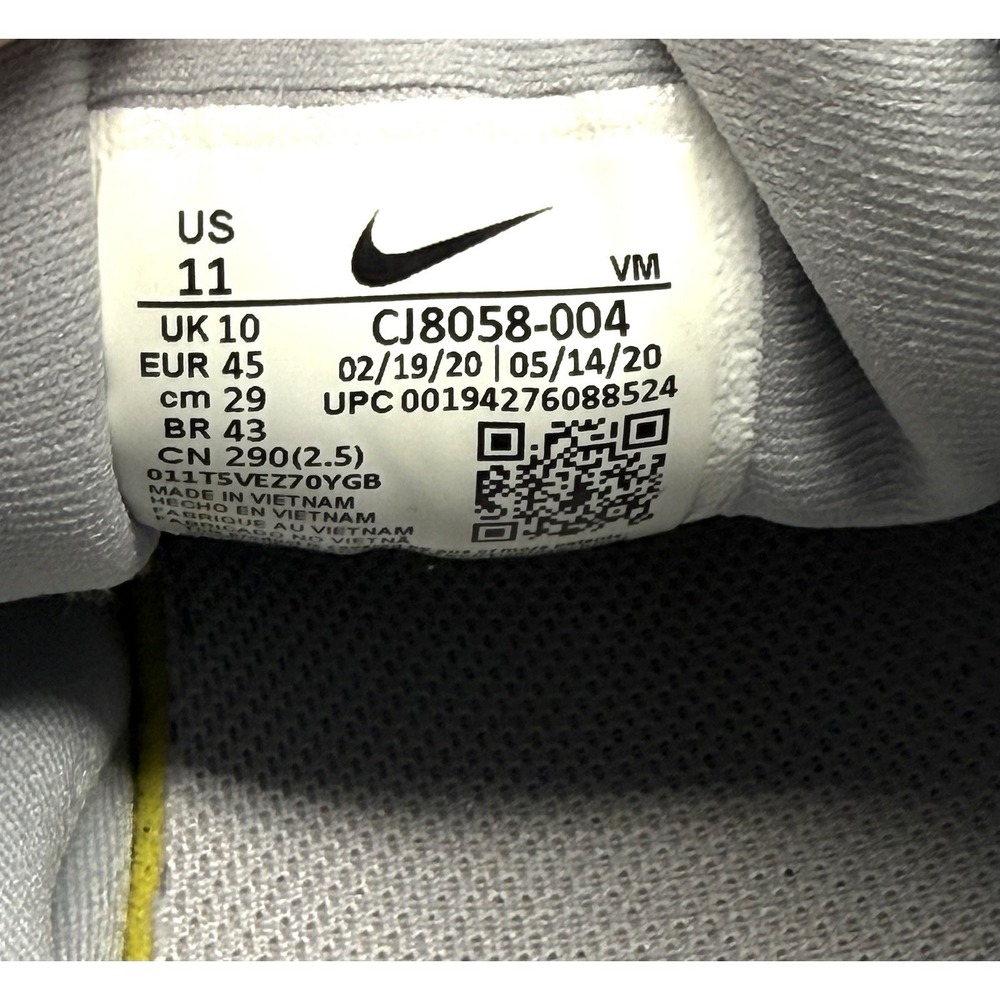 Nike Mens Air Max Alpha Trainer 3 Sz 11 Grey White Training Shoes CJ8058-004 EUC - Picture 6 of 13